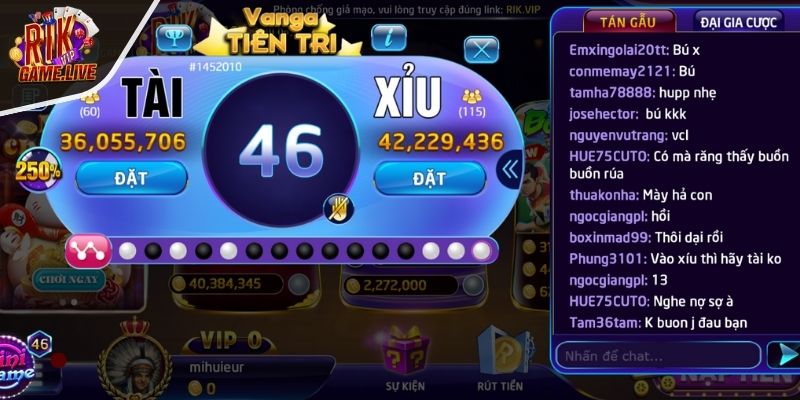 Các loại cầu Tài Xỉu RIKVIP phổ biến